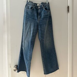 SLVR LAKE Grace crop jeans